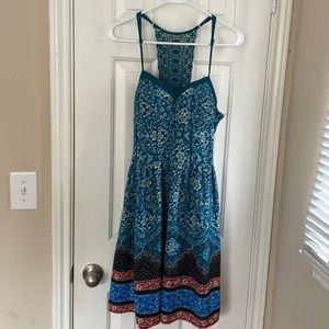 Racerback Dress with Pockets